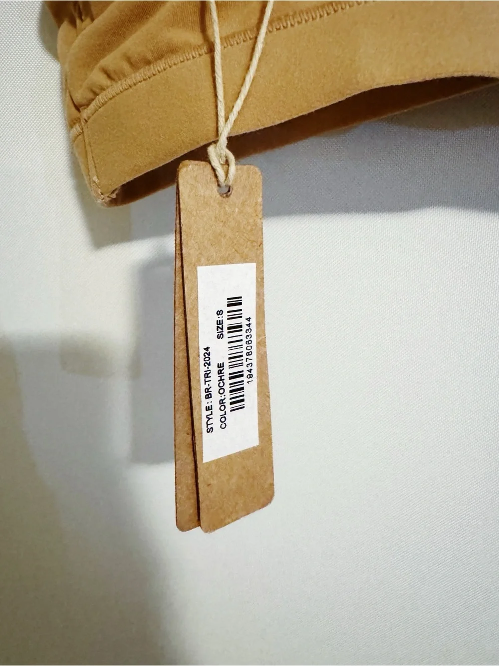 Skims - Ochre Triangle Bralette - Picture 3 of 6
